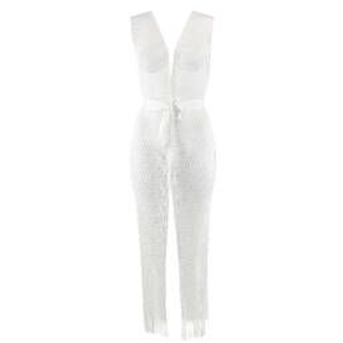 Luli Fama Caftan De Plage Long Beachwear