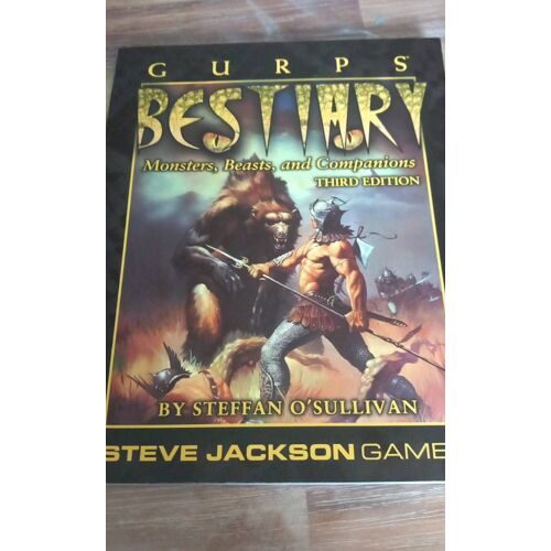 Gurps Bastiwary By Steffan O'Sullivan