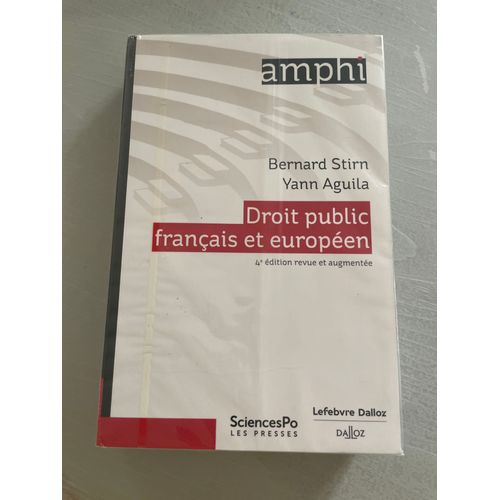 Droit Public Français Et Européen