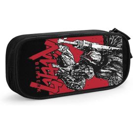 Anime Berserk Guts Trousse À Crayons Grande Capacité Pour École Bureau