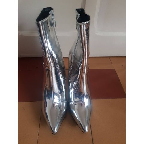 Bottine Femme Argent Taille 37