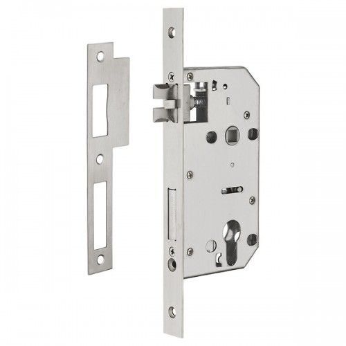 Serrure à larder monopoint Intelock -tétière bouts carrés -réversible -70X50mm THIRARD