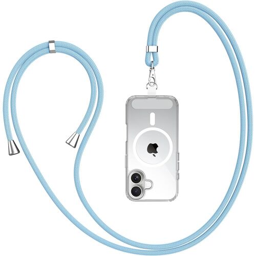 Kal-Chaîne De Téléphone Portable Universelle -Convient Pour Tous Les Smartphones Avec 1 Patch Universel -Compatible Avec N'importe Quelle Coque De Téléphone Portable -Réglable Et Amovible