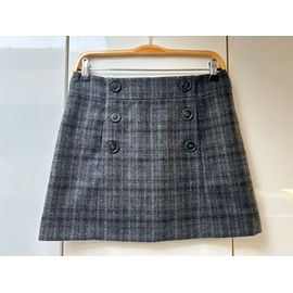 Minijupe Grise Comptoir Des Cotonniers - Taille 36