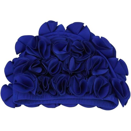 Femmes Enfants Floral Bonnet De Bain De Style Rétro Motif Floral Élastique De La Mode Bonnet De Bain Pour Les Cheveux Longs