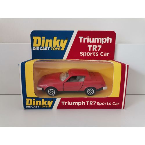 Dinky Toys Triumph Tr7 Sports Car Référence 211 Avec Boite-Dinky Toys