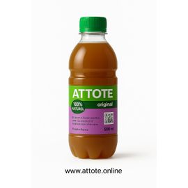 Attote Original - Energisant Vegan Aphrodisiaque - Sans Sucre, Sans Additifs - 1 Bouteille - Fabrique En France
