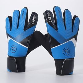 Gants De Gardien De But Pour Les Enfants, Une Excellente Protection Pour Vos Orteils Et La Poignée. De Football, Gants De Gardien De But Pour Les Garçons Et Les Filles, Bleu, Taille 16-17