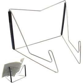 Support De Livre En Métal Réglable Support De Livre De Lecture Pliable Support De Livre Pliable Et Réglable Support De Livre Solide Et Durable Réglable De Haut En Bas, À Gauche Et À Droite Adapté À