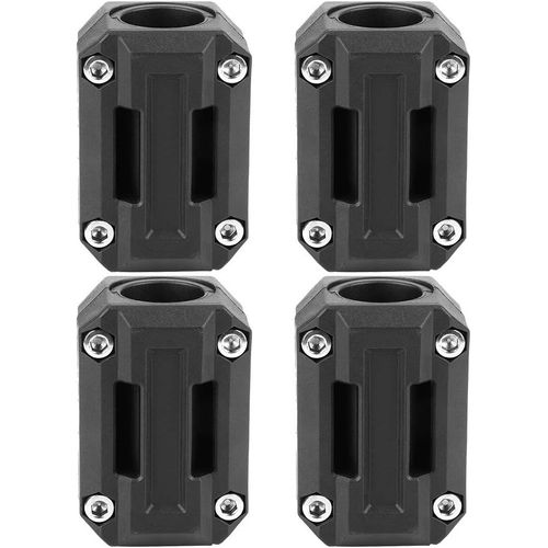 Lot De 2 Paires De Blocs Décoratifs Universels Pour Pare-Chocs De Moto, Curseurs De Protection Moteur 22/25/28 Mm, Adaptés Aux R1200gs Et R1150gs