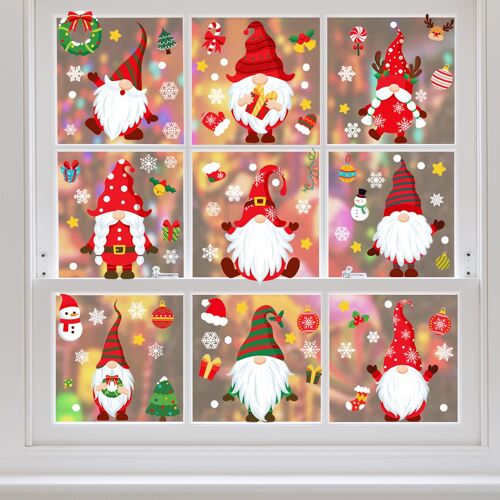 Sans Visage Amazon Nain Nain Vieil Homme De Noël Autocollant Décoratif Autocollant Mural