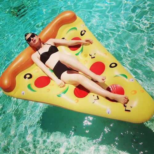 Flotteur De Piscine Gonflable Géant Tears (F-Pizza)