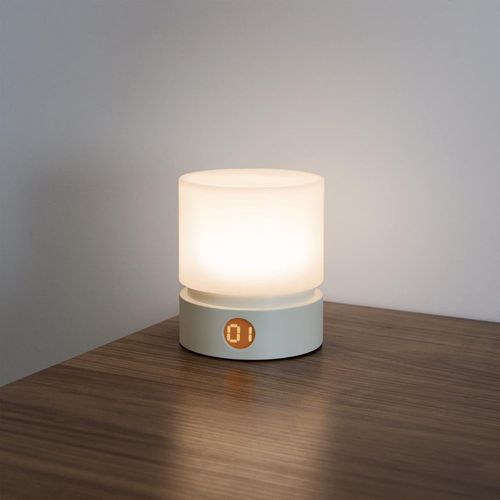 Veilleuse Avec Minuteur, Petite Lampe De Chevet, Veilleuse Led Pour Enfants, Veilleuse Bébé, Grain De Bois, Intensité Variable, Batterie, Rechargeable