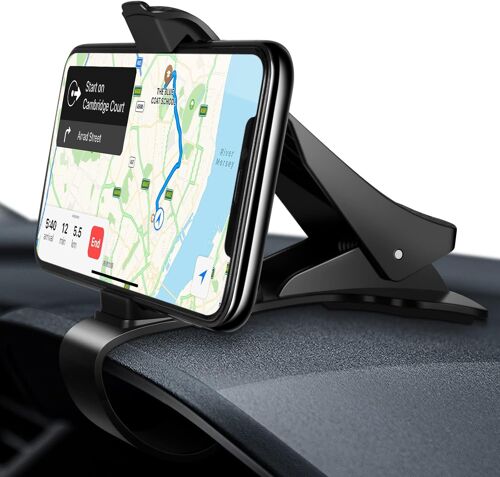 Support Telephone Voiture, Support De Fixation Universel Pour Tableau De Bord Pour Téléphones, Compatible Avec La Plupart Des Smartphones De 3,5 À 6,5 Pouces Iphone Samsung Huawei