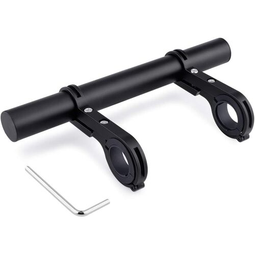 Rallonge De Guidon De Vélo 20 Cm En Alliage D'aluminium, Support À Double Poignée Pour Smartphone, Gps, Lampe, S'adapte Au Guidon