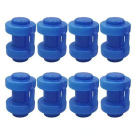 Embouts De Trampoline 8 Pièces Embouts De Tige De Filet, Pièces De Rechange De Trampoline De Diamètre 25 Mm Pour Tiges De Filet De Trampoline
