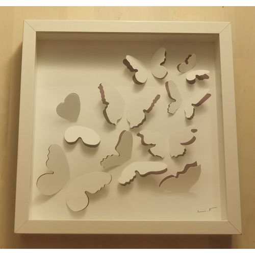 Tableau papillons Ikea Olunda