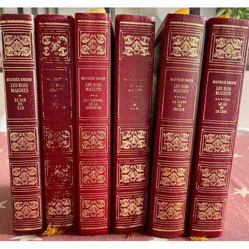 Lot De 14 Livres Historiques – Éditions Famot – Les Rois Maudits + Les Ducs De Bourgogne