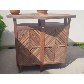 Bar De Jardin En Teck Massif