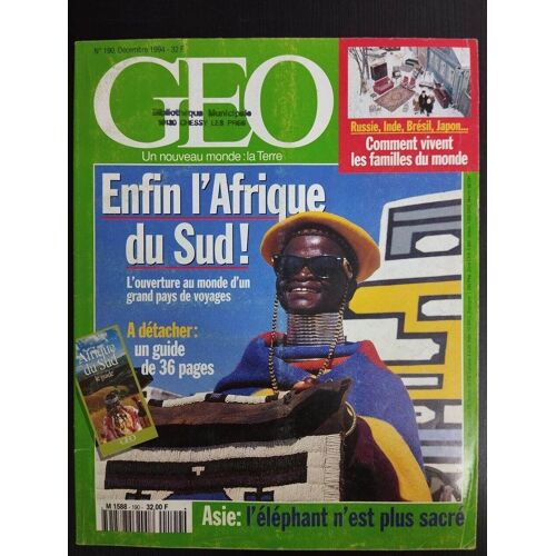 Revue Géo Magazine N° 190