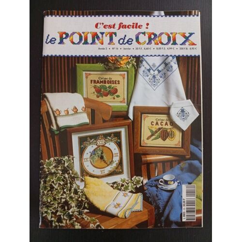 Revue C'est Facile ! Point De Croix N° 16