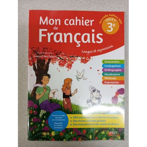 Mon Cahier De Français Pour Lire Écrire Et Parter