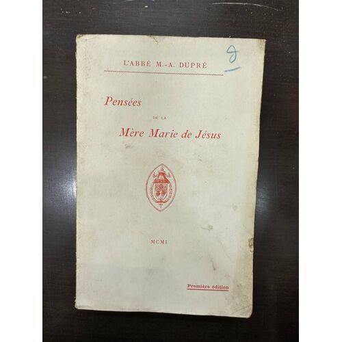 Pensées De La Mère Marie De Jésus