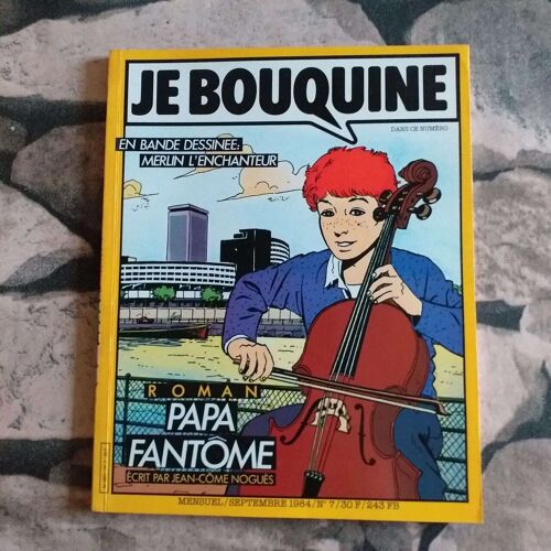 Je Bouquine Nº 7 - Papa Fantôme - Septembre 1984