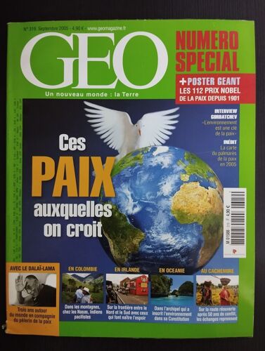 Revue Géo Magazine N° 319