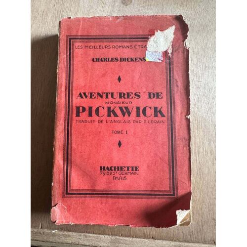 Aveentures De Monsieur Pickwick Tome 1