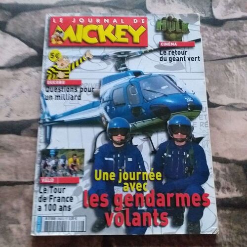 Le Journal De Mickey - Les Gendarmes Volants - Juin 2003
