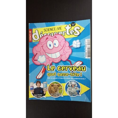 Revue Science & Vie Découverrtes 7 À 12 Ans N° 206