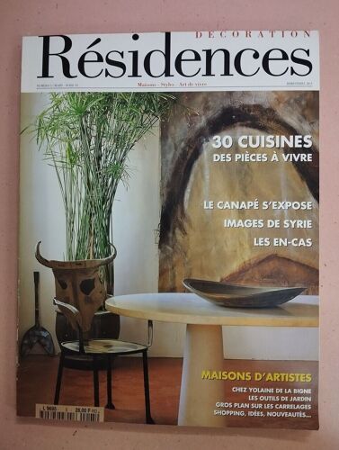Revue Résidences Décoration N° 5
