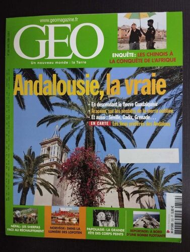 Revue Géo Magazine N° 350