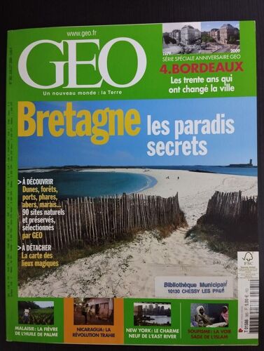 Revue Géo Magazine N° 365