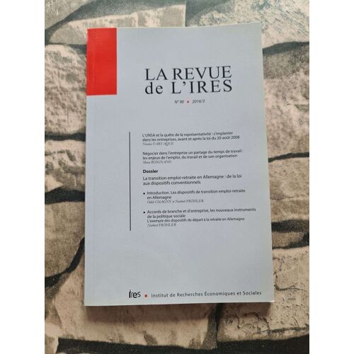 La Revue De L'ires N.90 - 2016