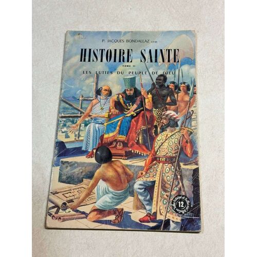 Histoire Sainte Tome 2