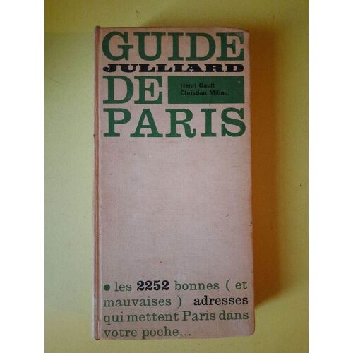 Guide Julliard De Paris