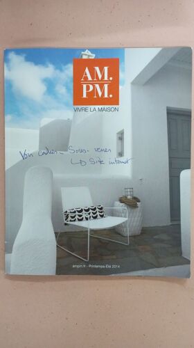 Revue Am. Pm. Vivre La Maison N° Printemps-Eté 2014
