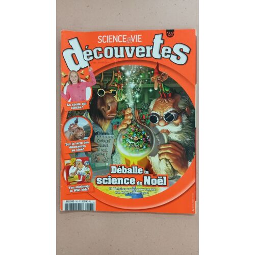 Revue Science & Vie Découverte 7-12 Ans N° 181