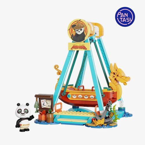 Set à Construire Kung Fu Panda Adventure - Pirate Ship Ride 21 cm (Pantasy)