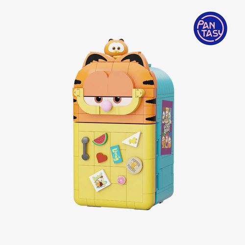 Set à Construire Garfield Fantastic Machines Series - Garfield Big Fridge 17 cm (Pantasy)