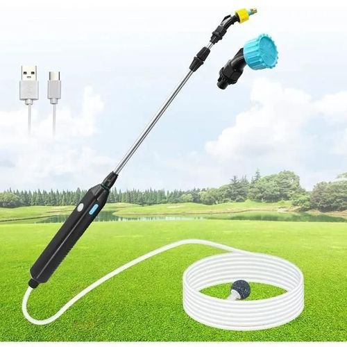 Pulvérisateur électrique, Lance Telescopique Pulverisateur Electrique Toiture, USB Rechargeable Pulvérisateur Jardin, Portable Pulvé.