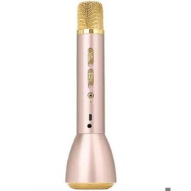 Microphone sans fil - Marque inconnue - Portable - Haut-parleur Bluetooth - Pour enfants - Jaune.