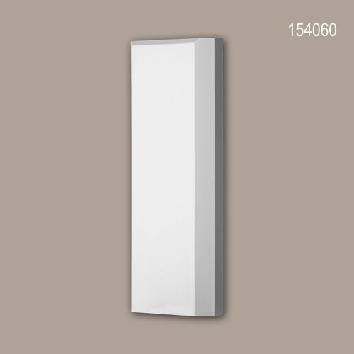 Base d'encadrement de porte Profhome 154060 Encadrement de porte Élément décoratif design intemporel classique blanc