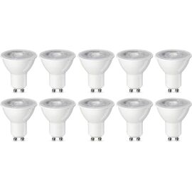 Ampoule Led Spot Basics Gu10, 4,7 W (Équivalent 50 W), Blanc Chaud, Non Variable, Lot De 10