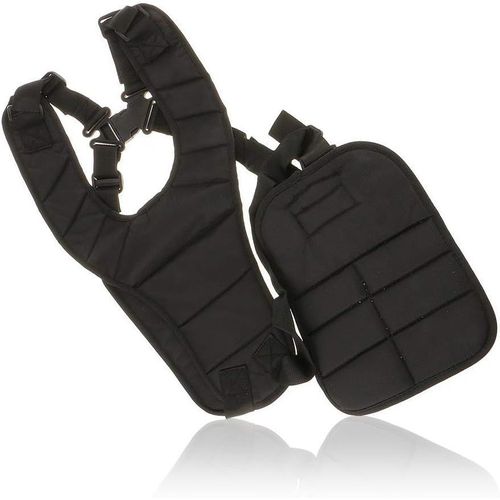 Harnais pour débroussailleuse, avec double sangle d'épaule, pour Husqvarna, Echo, couleur noir