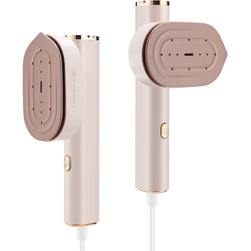 Défroisseur vapeur portable de voyage 1 200 W, chauffage rapide en 20 s, repassage à sec et humide pour la maison, les voyages, utilisation horizontale et verticale