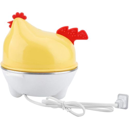 Cuiseur à ?ufs, 1-6 Cuiseur à Oeufs, Multifonctionnel, Ustensiles de Cuisine, Cuiseur à Oeufs en Acier Inoxydable cuiseur Vapeur Plaque 220V (15 x 16 cm)