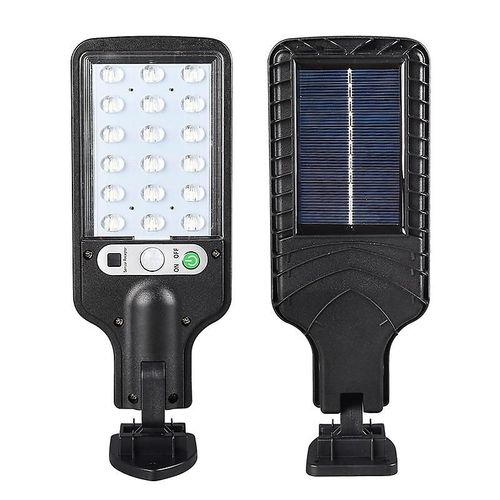 Lampadaire Solaire À Led Et À Énergie Solaire, Étanche, Capteur De Mouvement, Idéal Pour Un Jardin Ou Une Cour (616-1a)